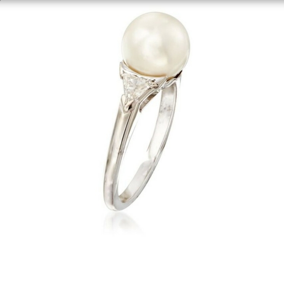 🌸 Just In elegant Pearl Ring - Picture 10 of 15